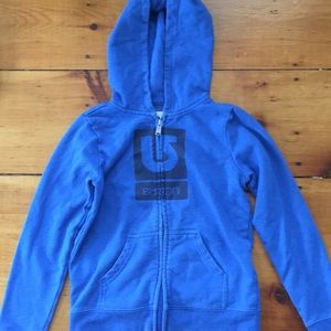 Burton full zip hoodie